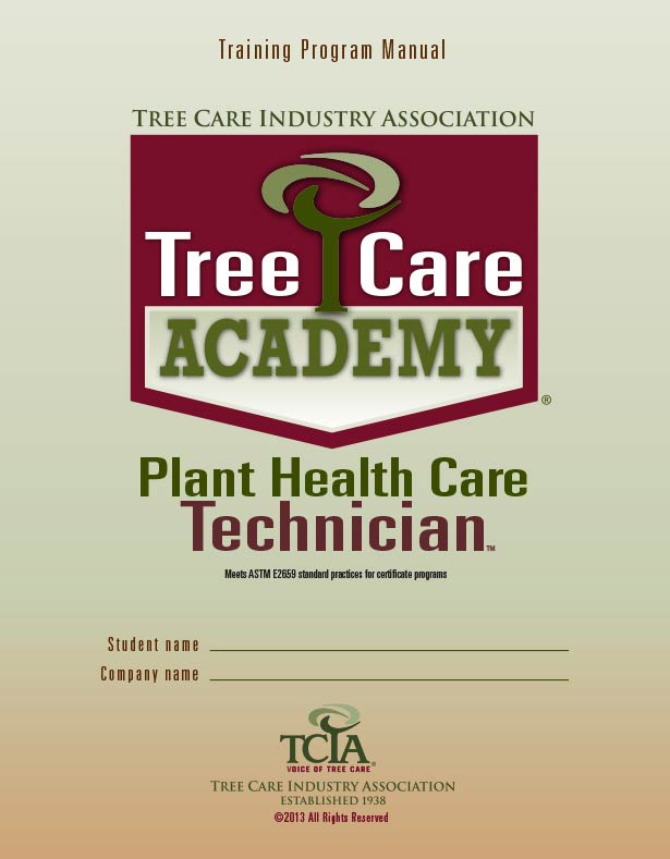 Plant Health Care Technician manual